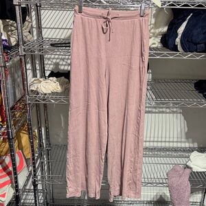 Zara Pink Wide Leg Pants